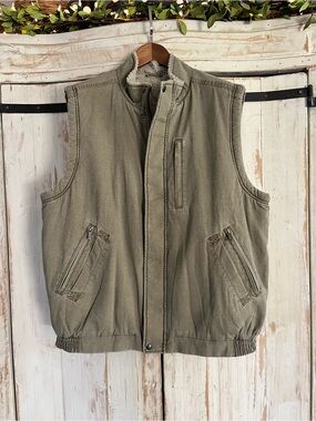 Vintage Rustic Ridge Heavy Duty Sherpa Lined Vest